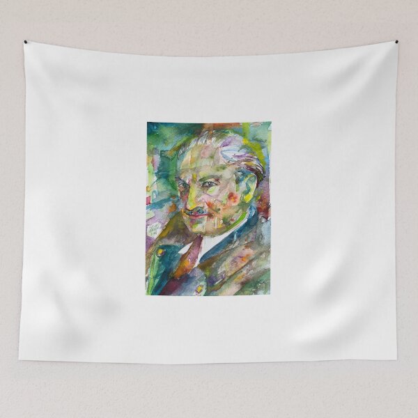Item preview, MARTIN HEIDEGGER watercolor portrait .3 designed and sold by lautir.