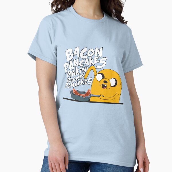 Vista previa del artículo con la obra «Hacer panqueques con tocino Hora de aventuras», diseñado y vendido por Merchinio ⭐⭐⭐⭐⭐.