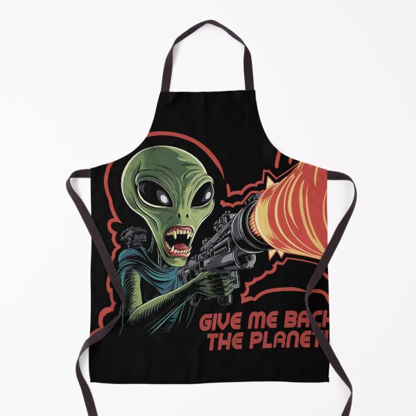 Item preview, The evil alien fires a blaster. designed and sold by JoraArt.