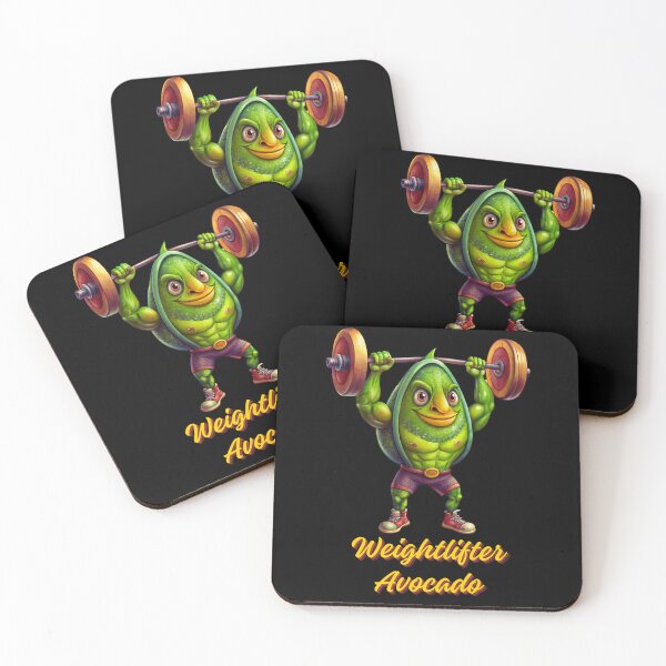Item preview, Lifting Avocado - Weightlifter Avocado - Funny Avocado Lifting Weights Gym Fitness Workout designed and sold by ExploreTheStore.