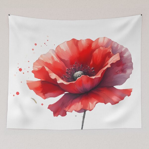 Item preview, Poppy: A Flower of Peace, Memory, and Splendor" designed and sold by Kriebelt.