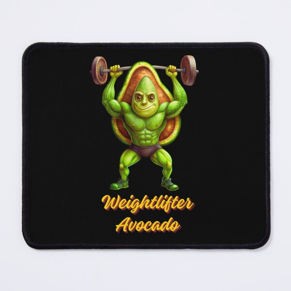 Item preview, Lifting Avocado - Weightlifter Avocado - Funny Avocado Lifting Weights Gym Fitness Workout designed and sold by ExploreTheStore.
