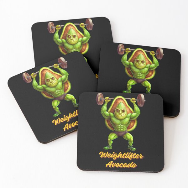 Item preview, Lifting Avocado - Weightlifter Avocado - Funny Avocado Lifting Weights Gym Fitness Workout designed and sold by ExploreTheStore.