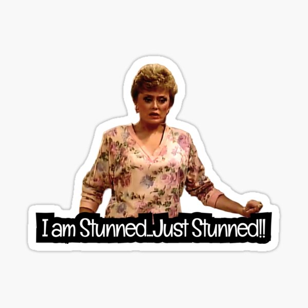Item preview, Blanche Deveraux from The Golden Girls - Stunned, Just Stunned - Golden Qirls Quotes designed and sold by TirConnaill.