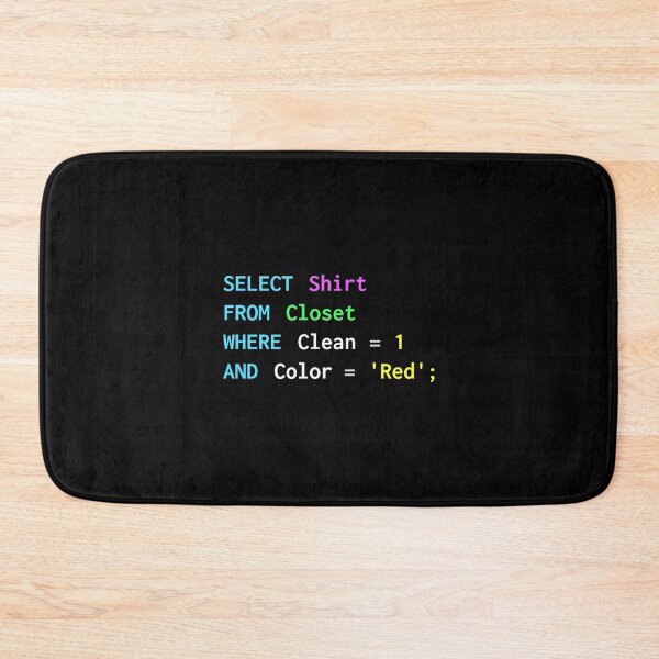 Item preview, Funny SQL design for sql programmers, DBA, database admins designed and sold by farhanhafeez.