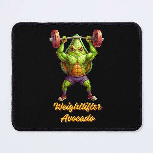 Item preview, Lifting Avocado - Weightlifter Avocado - Funny Avocado Lifting Weights Gym Fitness Workout designed and sold by ExploreTheStore.