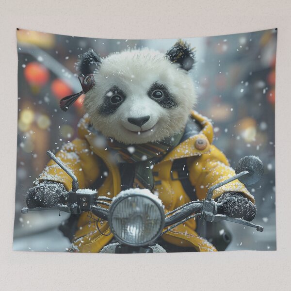 Item preview, Panda Art Illustration designed and sold by nomiraclehere.