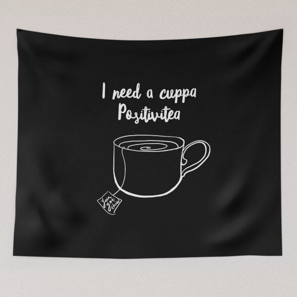 Item preview, Tea Party - I Need a Cuppa Positivitea - Tea Lovers Gifts designed and sold by farhanhafeez.