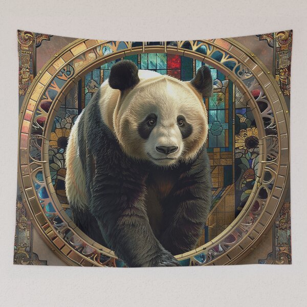 Item preview, Panda Art Illustration designed and sold by nomiraclehere.