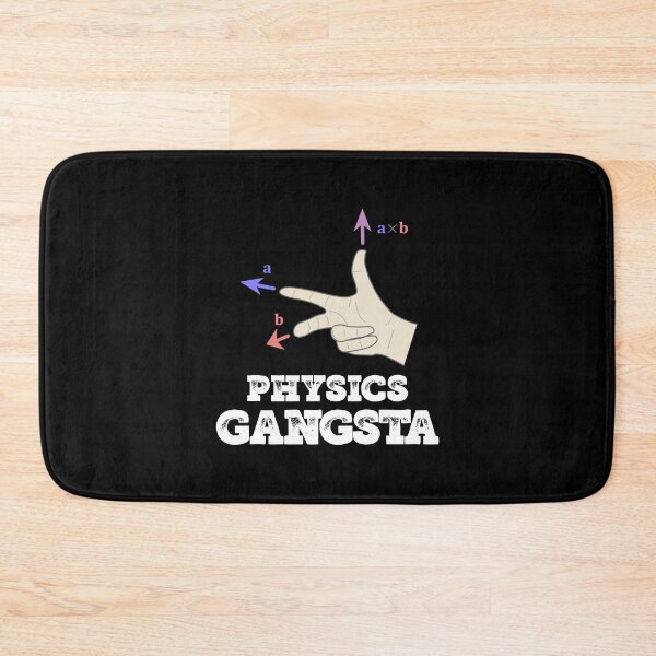 Item preview, Physics Gangsta design funny physics distressed graphic designed and sold by farhanhafeez.