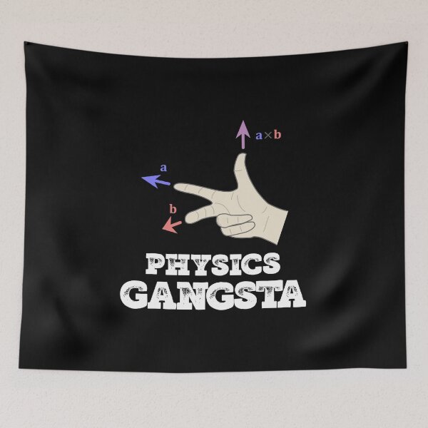 Item preview, Physics Gangsta design funny physics distressed graphic designed and sold by farhanhafeez.