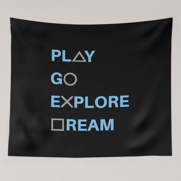 Item preview, Gamer Design for Family Teens - Play Go Explore Dream Gaming designed and sold by farhanhafeez.