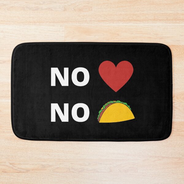 Item preview, No Love No Tacos - Mexico Taco - Mexican Restaurant designed and sold by farhanhafeez.