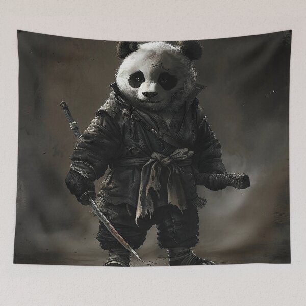Item preview, Panda Art Illustration designed and sold by nomiraclehere.