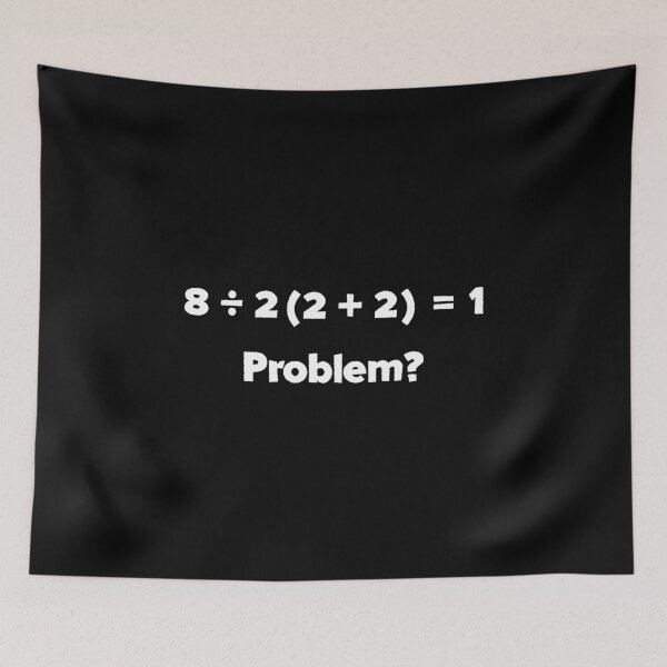 Item preview, Funny Math Equation Viral Mathematics Confusing Equation design designed and sold by farhanhafeez.