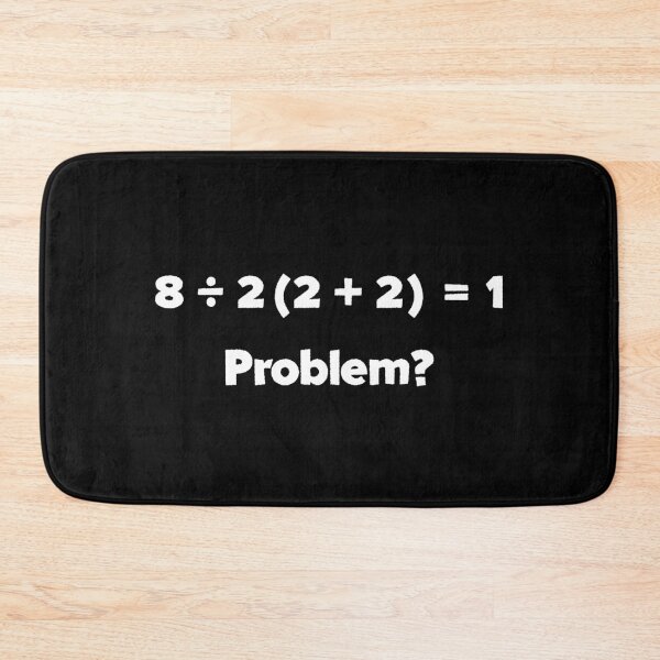 Item preview, Funny Math Equation Viral Mathematics Confusing Equation design designed and sold by farhanhafeez.