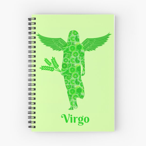 Item preview, Zodiac Sign for Virgo in Shades of Green designed and sold by Marymarice.