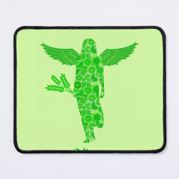 Item preview, Zodiac Sign for Virgo in Shades of Green designed and sold by Marymarice.