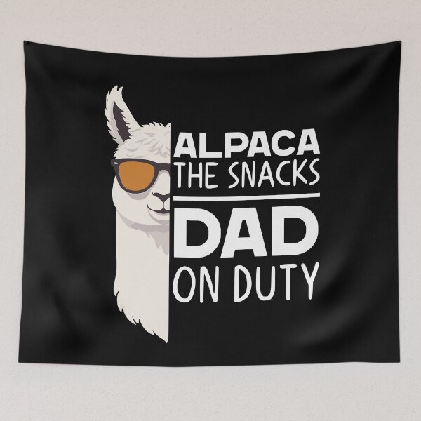 Item preview, Lustiger Alpaka Papa designed and sold by LuminOrb.