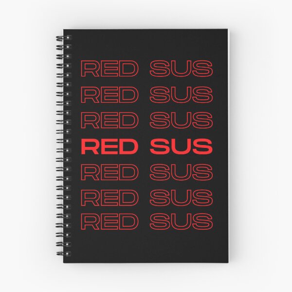 Item preview, Red Sus - Red is Sus - Red Kinda Sus Gamer Gift Gaming Meme designed and sold by farhanhafeez.
