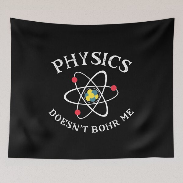 Item preview, Funny Physics Nerd Science Geek Quantum Physics Distressed design designed and sold by farhanhafeez.