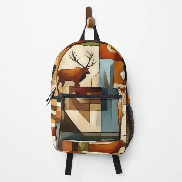 Item preview, "Wilderbeasts" Contemporary Modern Bauhaus Geometric Animals designed and sold by Mermaid's Whimsy.