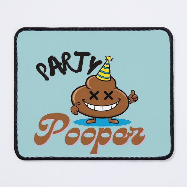 Item preview, Party Pooper, Poo Emote with a Party Hat designed and sold by Nabucodonoshop.