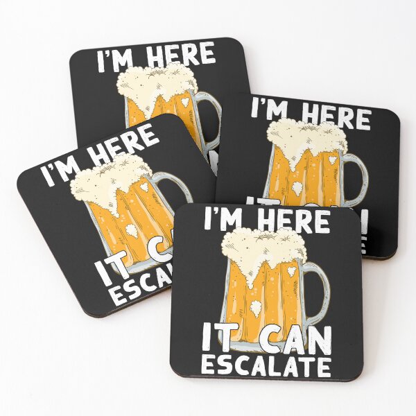 Item preview, It Can Escalate For Avid Beer Drinkers designed and sold by LuminOrb.