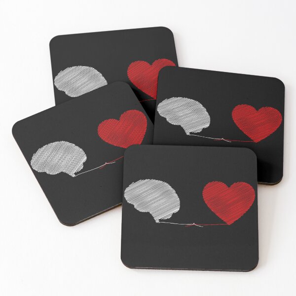 Item preview, Heart vs Brain Mind Soul - Love Psychology - Birthday Gift designed and sold by farhanhafeez.