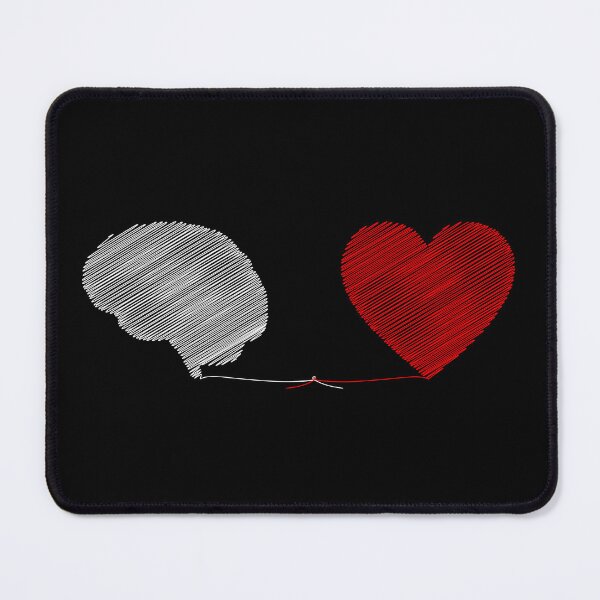 Item preview, Heart vs Brain Mind Soul - Love Psychology - Birthday Gift designed and sold by farhanhafeez.