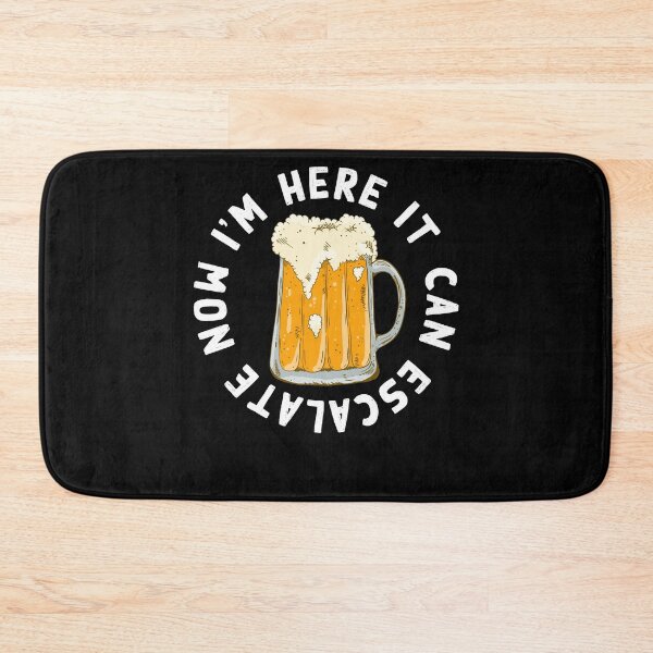 Item preview, It Can Escalate Drinking Humorous Beer designed and sold by LuminOrb.