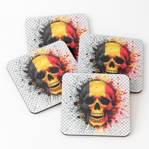 Item preview, Belgium Skull designed and sold by RaF71PrO.