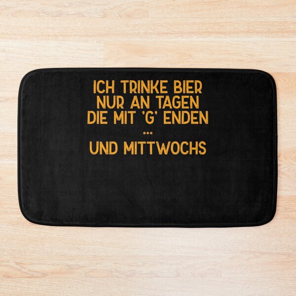 Item preview, Wochentage Bierliebhaber designed and sold by LuminOrb.