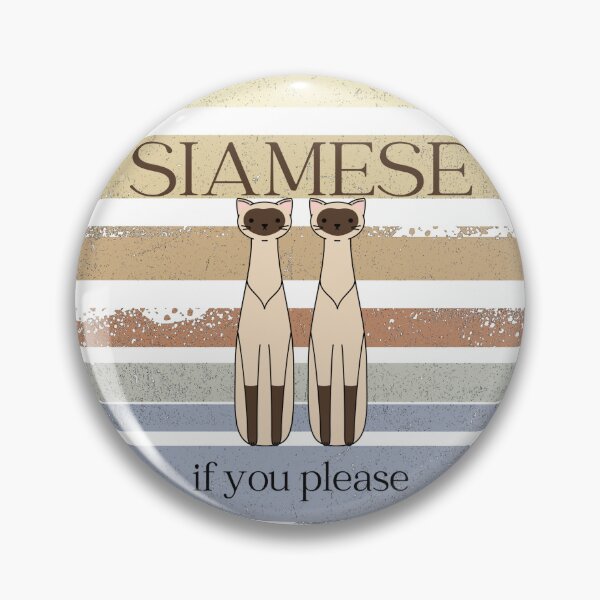 Item preview, Siamese If You Please designed and sold by BabbleTrouble.