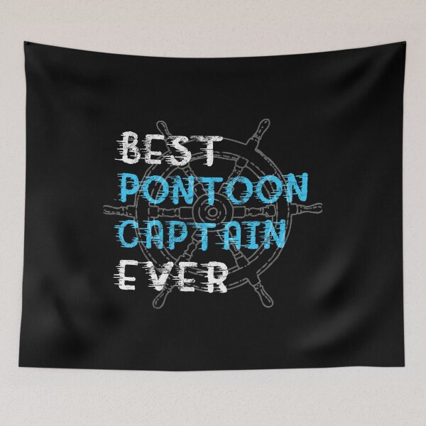 Item preview, Best Pontoon Captain Ever - Pontoon Captain Father Uncle Gift designed and sold by farhanhafeez.