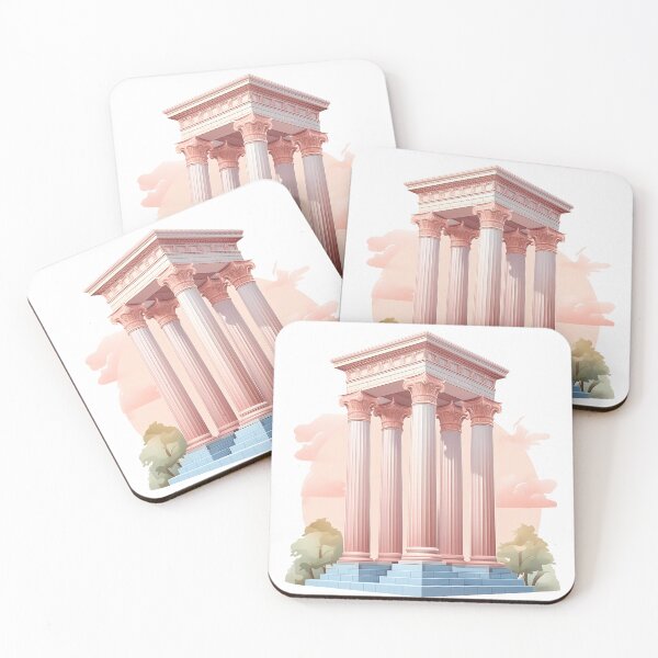 Item preview, Roman Column Pastel Art  designed and sold by OzzFrequency.