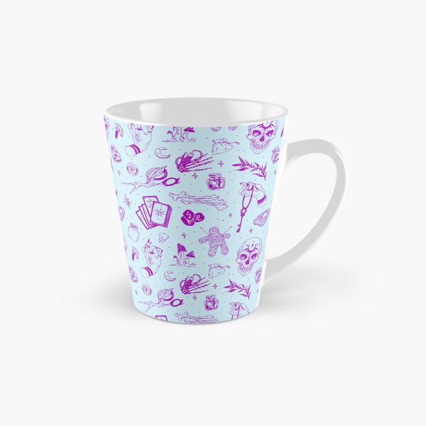 Item preview, Copy of Witchcraft occult doodles patternblue designed and sold by MonochromeEcho.