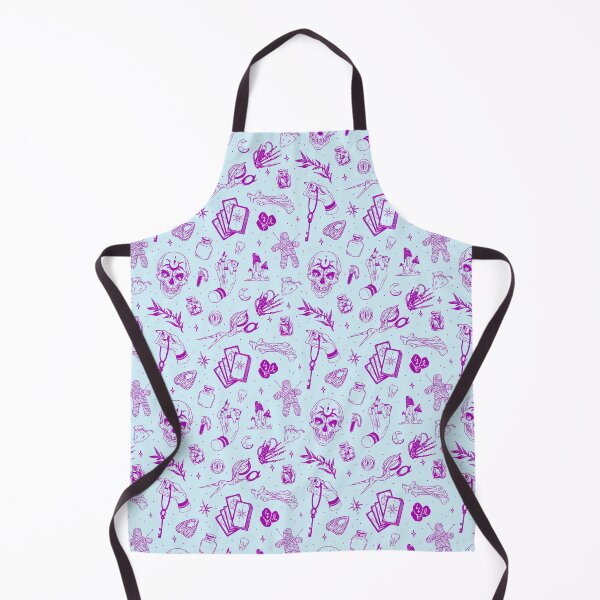 Item preview, Copy of Witchcraft occult doodles patternblue designed and sold by MonochromeEcho.