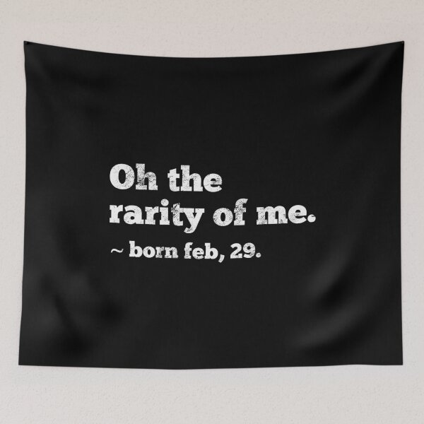 Item preview, Feb 29th Birthday February 29th Leap Year Birthday Gift designed and sold by farhanhafeez.