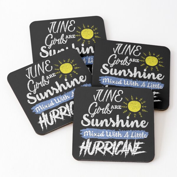 Item preview, June Girls are Sunshine Mixed with Little Hurricane design designed and sold by farhanhafeez.