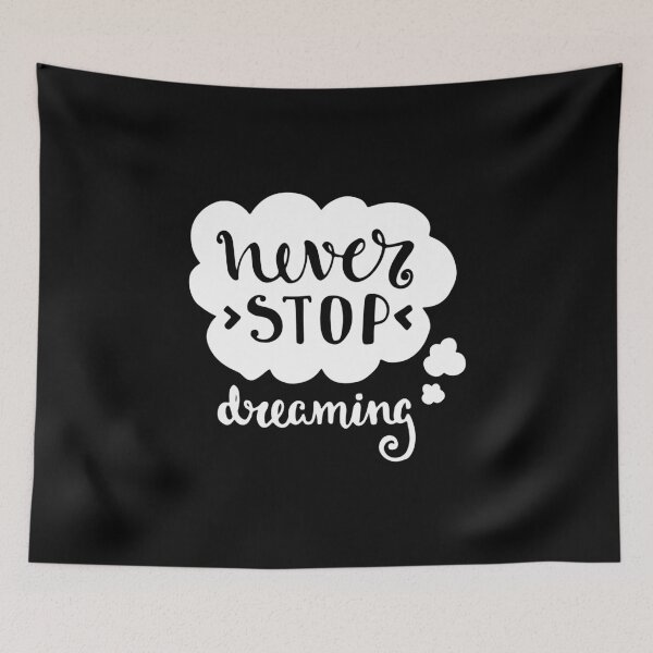 Item preview, Entrepreneur graphic Never Stop Dreaming Distressed Vintage design designed and sold by farhanhafeez.