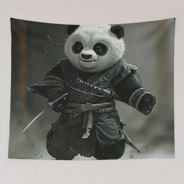 Item preview, Panda Art Illustration designed and sold by nomiraclehere.