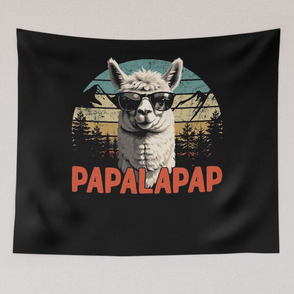 Item preview, Lustiger Lama Papa designed and sold by LuminOrb.