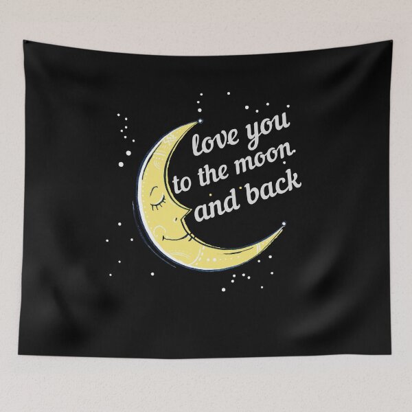 Item preview, Love You To The Moon And Back Shirt Cute Sleepwear T-Shirt Great Romantic Anniversary Gift For Her or Him designed and sold by Panda Branda.