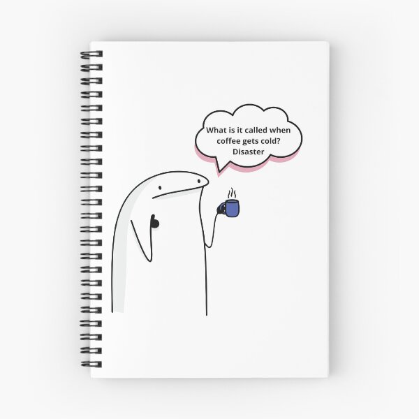 Item preview, Flork Meme: Cold Coffee Disaster - Hilarious Coffee Humor designed and sold by StyleFused.