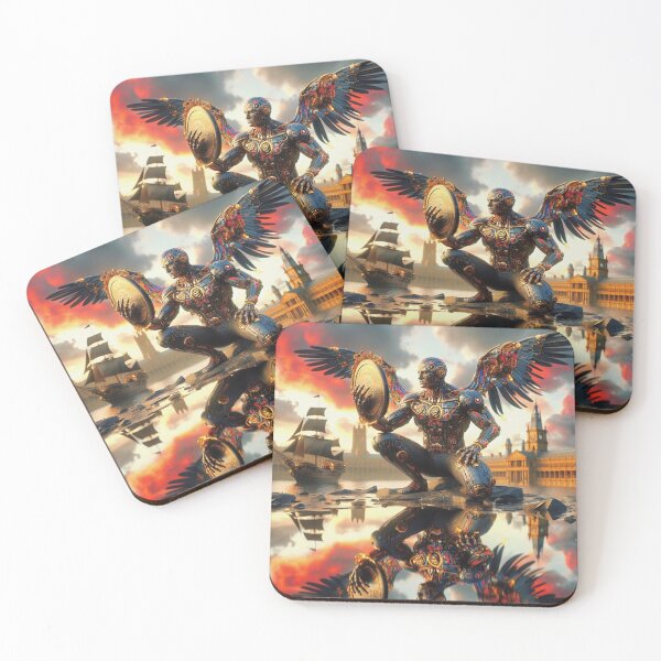 Item preview, Metallic Warrior's Defiance designed and sold by Ghost Archer Illusions.