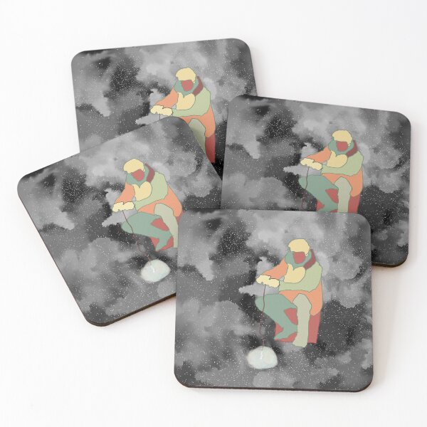 Item preview, Man Fishing in Space designed and sold by CLEARART7.