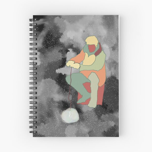 Item preview, Man Fishing in Space designed and sold by CLEARART7.
