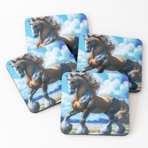 Item preview, Belgian Draft Heavy Horses  v3 designed and sold by Helios Be. Lavsh.