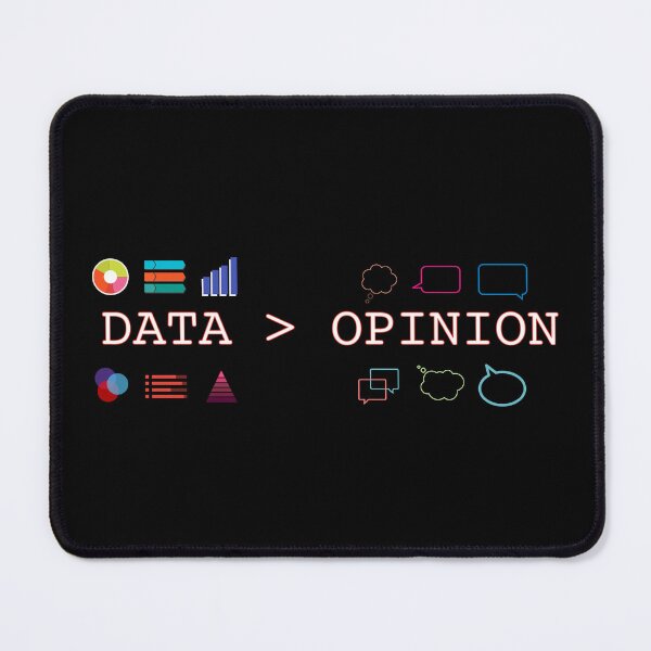 Item preview, Data Science and Statistics - Data Scientists and Statisticians Designs - Data is Greater than Opinion designed and sold by farhanhafeez.